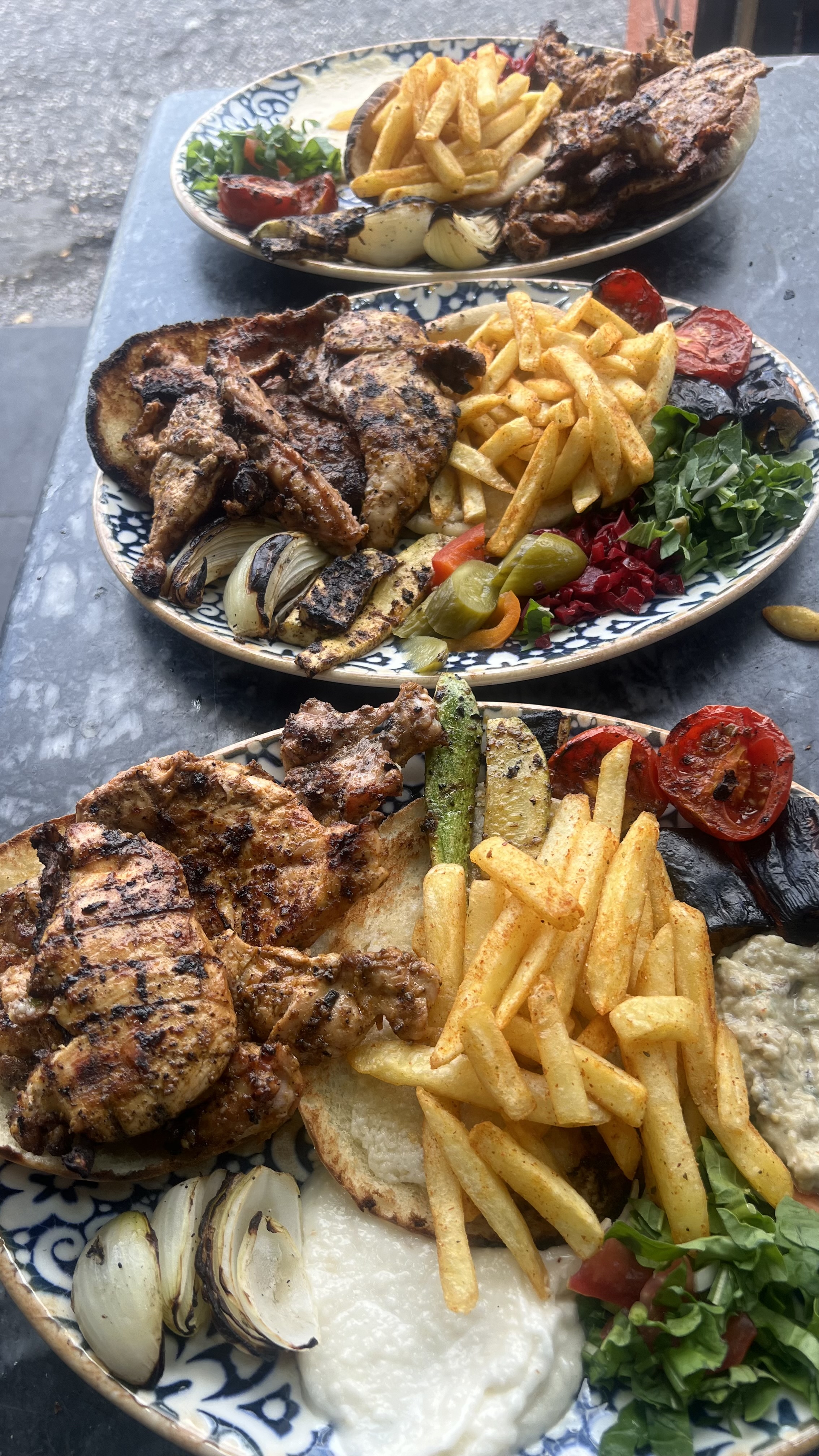 بطاطا شبس صحن